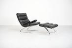 Cor - ADOLF & SCHRÖPFER - Fauteuil (2) - Chroom, Leder,
