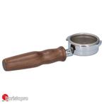 BaristaPro Naked Filterdrager Walnoothout Rocket, Witgoed en Apparatuur, Afneembaar waterreservoir, Nieuw, Combi, Koffiebonen