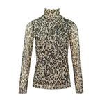 Marc Aurel • top met col luipaard • 36, Kleding | Dames, Tops, Verzenden, Nieuw, Maat 36 (S), Marc Aurel