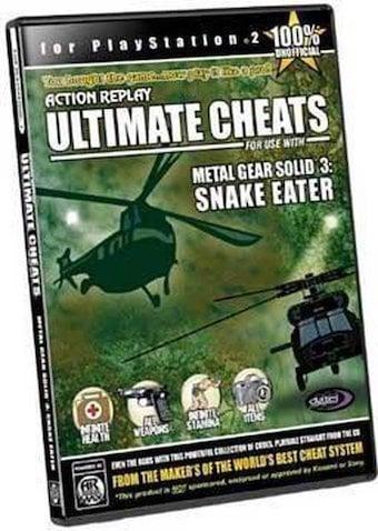 Action Replay Ultimate Cheats for Metal Gear Solid 3 Snak..., Spelcomputers en Games, Games | Sony PlayStation 2, Zo goed als nieuw