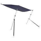Schaduwdoek T-top Blauw 170x170cm | Retourdeal | 40% Korting, Watersport en Boten, Ophalen of Verzenden, Nieuw, Overige typen