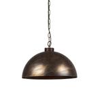 Industriële hanglamp roestbruin 50 cm - Magna Classic, Nieuw, Overige stijlen