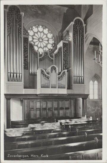 ZEVENBERGEN - Herv. Kerk, Verzamelen, Ansichtkaarten | Nederland, Verzenden