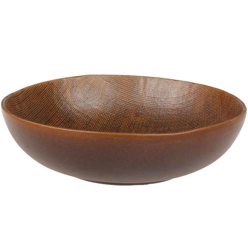 Diepe Borden | TEXTURE DARK | Porselein | Bruin | 6 Stuks |, Zakelijke goederen, Horeca | Keukenapparatuur, Nieuw in verpakking