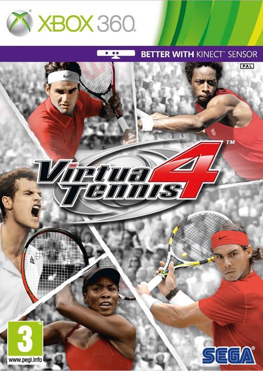 Virtua Tennis 4 (Kinect Compatible) (Xbox 360), Spelcomputers en Games, Games | Xbox 360, Gebruikt, Verzenden