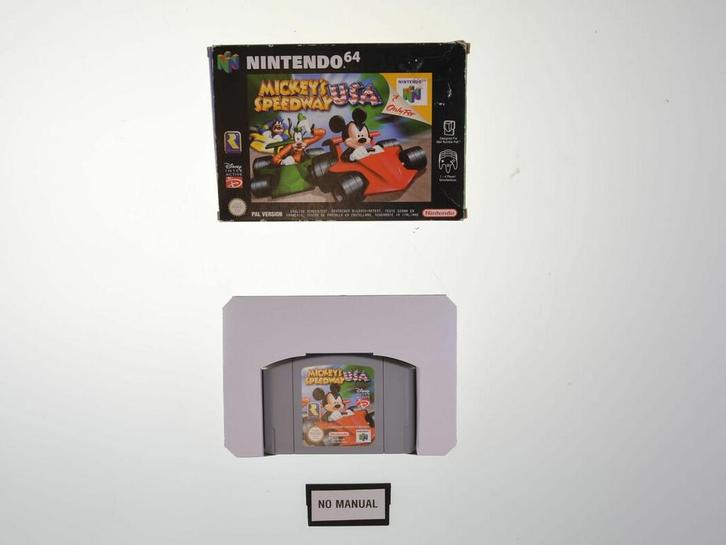 Mickeys Speedway USA [Nintendo 64], Spelcomputers en Games, Games | Nintendo 64, Zo goed als nieuw, Ophalen of Verzenden