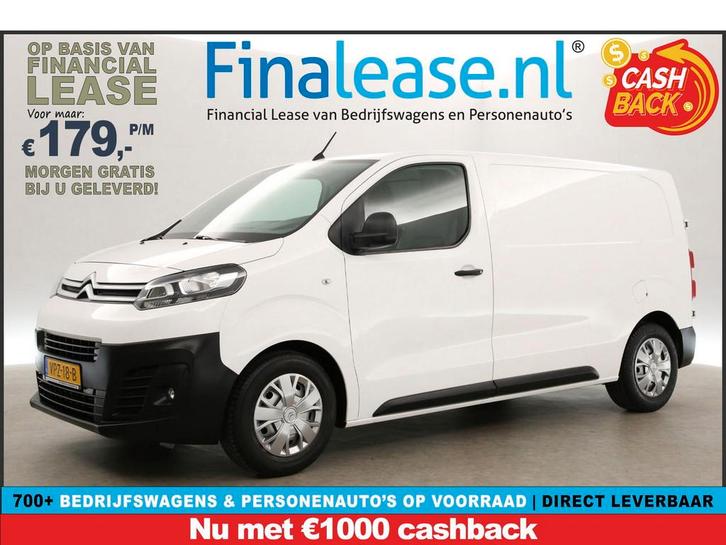Citroën Jumpy 1.6 BlueHDI L2H1 Cruise Control Parkeersens, Auto's, Bestelauto's, Lease, Handgeschakeld, Diesel, Boordcomputer
