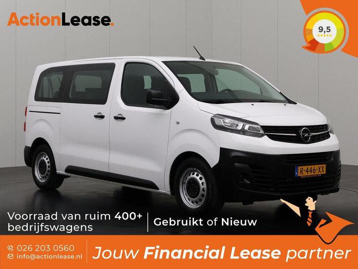 Opel Vivaro Combi  2021 €312 per maand, Auto's, Bestelauto's, Dealer onderhouden, Te koop, Zwart, Handgeschakeld, Financial lease