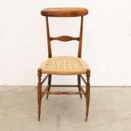 Fratelli Levaggi, 1940 Stoel Eetkamerstoel met touwzitting, Huis en Inrichting, Stoelen, Ophalen of Verzenden, Nieuw