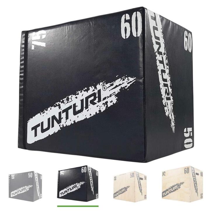 Tunturi Plyo Box Soft (EVA) 50/60/75cm, Sport en Fitness, Fitnessmaterialen, Overige typen, Nieuw, Verzenden