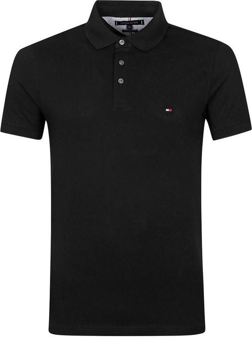 Tommy Hilfiger 1985 Poloshirt Zwart maat 3XL Heren, Kleding | Heren, Polo's, Zwart, Nieuw, Overige maten, Verzenden