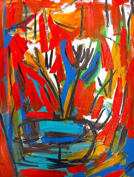 0xec6d0 (XX-XXI) - Fake AI Artwork - N°5, Antiek en Kunst, Kunst | Schilderijen | Modern