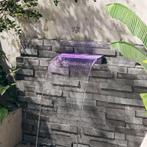 vidaXL Watervaloverlaat met RGB LEDs 45 cm acryl, Tuin en Terras, Waterpartijen en Fonteinen, Verzenden, Nieuw