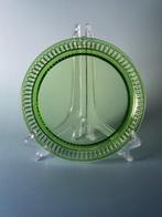 Vallerysthal - Bord - 23 cm - Uraniumglas - ART-DECO