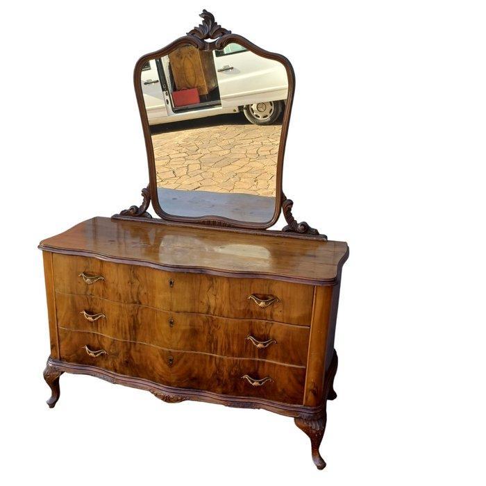 Manifattura Italiana - Ladekast - Wortelnotenhout - Geen, Antiek en Kunst, Antiek | Overige Antiek