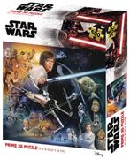 3D Image Puzzel - Star Wars Ensemble Death Star (500, Nieuw, Verzenden