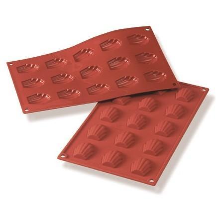 Siliconen Bakvorm Madeleine Mini 44x34x10mm (15), Hobby en Vrije tijd, Taarten en Cupcakes maken, Nieuw, Verzenden