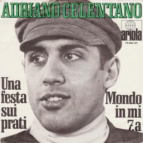 Single vinyl / 7 inch - Adriano Celentano - Una Festa Sui..., Cd's en Dvd's, Vinyl Singles, Zo goed als nieuw, Verzenden