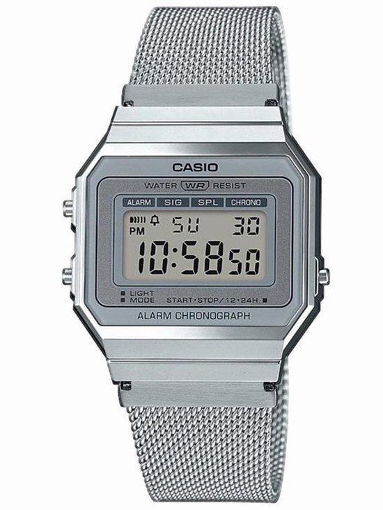 Casio Vintage A700WEM-7AEF Unisex Horloge 33 mm -, Sieraden, Tassen en Uiterlijk, Horloges | Dames, Verzenden