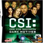 CSI: Dark Motives -DS Game, Spelcomputers en Games, Spelcomputers | Nintendo Consoles | Accessoires, Gebruikt, Verzenden