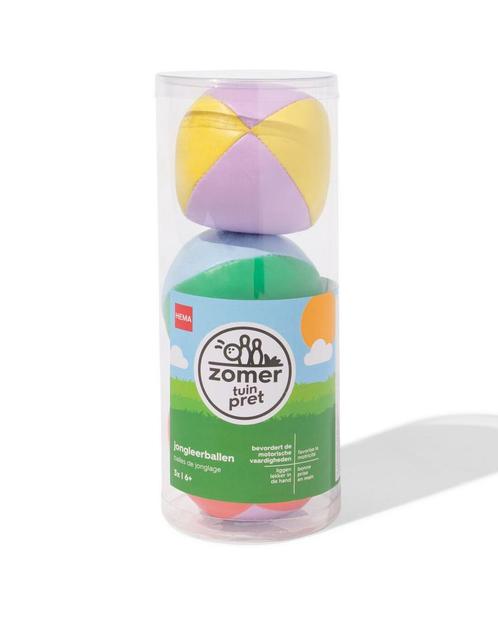 HEMA Jongleerballen - 3 stuks, Kinderen en Baby's, Speelgoed | Buiten | Los speelgoed, Nieuw, Verzenden