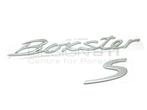 98755903700 Porsche Boxster S Badge. 987 Boxster S, Nieuw, Verzenden