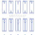 King Engine Bearings Toyota 3SGTE Performance Main Bearing, Ophalen of Verzenden, Nieuw