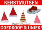 Kerstmutsen Kerstmuts vele modellen | Kerst muts goedkoop!, Diversen, Nieuw, Ophalen of Verzenden