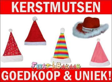 Kerstmutsen Kerstmuts vele modellen | Kerst muts goedkoop! beschikbaar voor biedingen