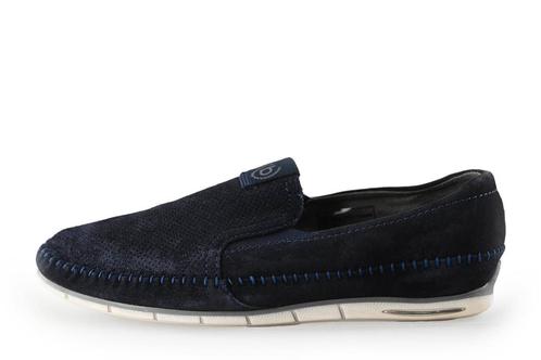 Bugatti Instappers in maat 43 Blauw | 10% extra korting, Kleding | Heren, Schoenen, Blauw, Zo goed als nieuw, Overige typen, Verzenden