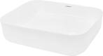 Wastafel - Keramiek - 50,5x39,5x13,5 cm - Wit - ECD Germany, Doe-het-zelf en Verbouw, Sanitair, Verzenden, Zo goed als nieuw