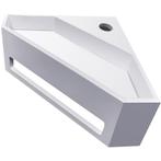 Wiesbaden Julia - Hoekfontein - 35x35x16cm - Solid Surface, Doe-het-zelf en Verbouw, Sanitair, Ophalen of Verzenden, Nieuw