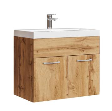 Badkamermeubel Montreal Set 01 60 x 35 cm Eiken Badmeubel beschikbaar voor biedingen