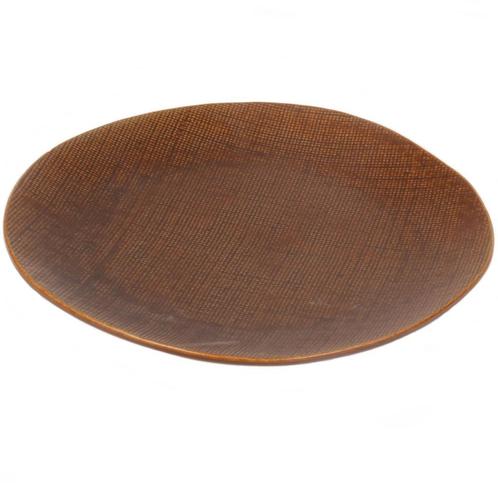 Borden | TEXTURE DARK | Porselein | Bruin | 6 Stuks |, Zakelijke goederen, Horeca | Keukenapparatuur, Nieuw in verpakking, Verzenden