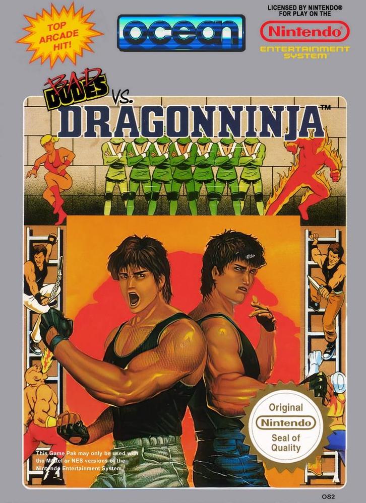 Bad Dudes VS. Dragon Ninja (Nintendo (NES)), Spelcomputers en Games, Games | Nintendo NES, Gebruikt, Verzenden