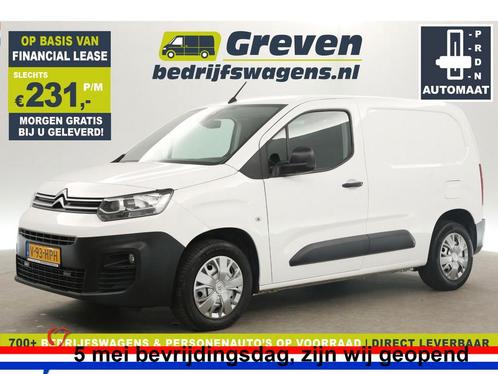 Citroën Berlingo 1.2 PureTech L1H1 131PK Benzine AUT €231pm, Auto's, Bestelauto's, Automaat, Benzine, Wit, Citroën, Verzenden