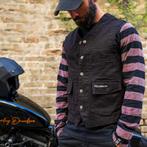 HolyFreedomGiletZwartDenimVest, Motoren, Jas | textiel, HolyFreedom, Nieuw met kaartje, Heren