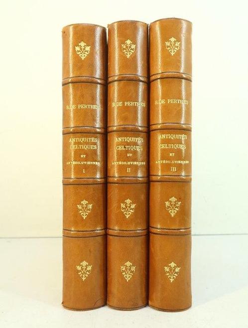 Jacques Boucher de Perthes - Antiquités celtiques et, Antiek en Kunst, Antiek | Boeken en Bijbels