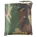 MFH Poncho, Rip Stop, woodland, 144 x 223 cm, Caravans en Kamperen, Regenkleding, Verzenden, Nieuw