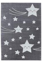 Kindervloerkleed | Kids | Sterren | Grijs | 160x230 cm, Verzenden, Nieuw