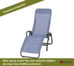 Siena Garden Bito ligstoel 139x72x118 cm staal/Antraciet, Tuin en Terras, Tuinstoelen, Ophalen of Verzenden, Nieuw, Overige materialen
