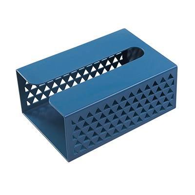 Tissue box houder Tissuedoos Blauw 19.3x13.5x8.3cm, Verzamelen, Overige Verzamelen, Verzenden