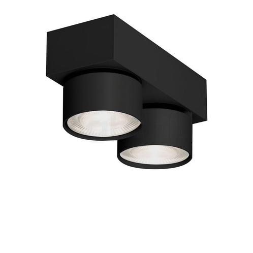 Mawa Wittenberg 4.0 Plafondlamp LED 2-lichts, zwart mat - fa, Huis en Inrichting, Lampen | Plafondlampen, Nieuw, Verzenden
