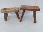 Bank - Hout - Twee bankjes