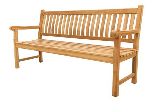 VDG Teakhouten tuinbank Patrick - 180 cm., Tuin en Terras, Tuinbanken, Nieuw, Hout, Verzenden