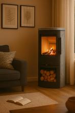 Termatech TT44CG houtkachel grijs, Huis en Inrichting, Ophalen of Verzenden, Nieuw, Hout, Vrijstaand