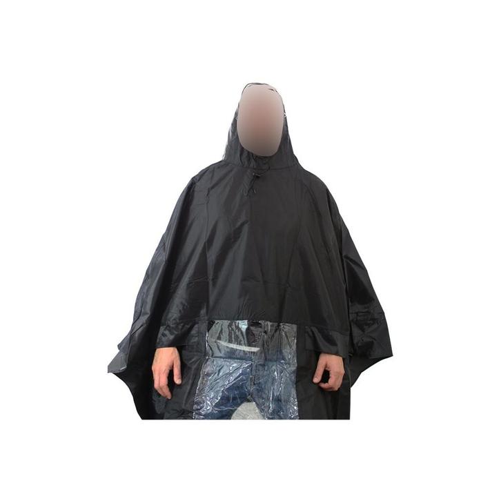 Hooodie Poncho de luxe , Koplampproof one-size-fits-all Zwar, Fietsen en Brommers, Fietsaccessoires | Fietskleding, Nieuw, Verzenden