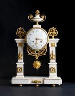 Pendule - Louis XVI - Marmer, Verguld brons - 1790, Antiek en Kunst, Antiek | Klokken