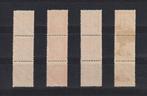 Spanje 1936 - Lokale emissies-Málaga-compleet in broschures, Gestempeld