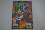 Disneys Donald Duck Quack Attack (N64 EUR MANUAL), Zo goed als nieuw, Verzenden